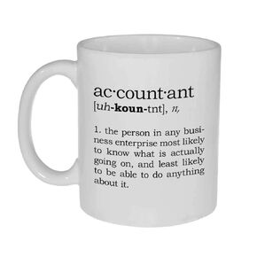 Accountant Definition Funny Coffee or Tea Mug