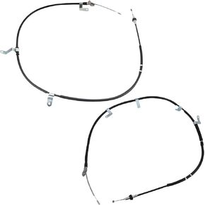 TRQ Rear Parking Brake Cable Compatible with 2003-2009 Lexus GX470