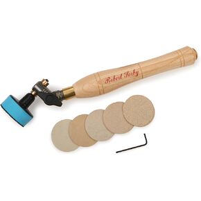Robert Sorby H9086 Sandmaster Bowl Sanding Tool with 2" Diameter Pad 10 1/2 “ Overall Length 410