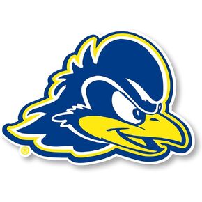 Delaware Blue Hens 4 Inch Vinyl Mascot Decal Sticker Officially Licensed Collegiate Product