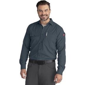 Red Kap Men's Cooling Long Sleeve Work Shirt
