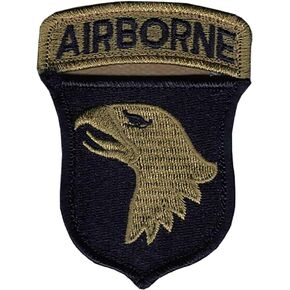 101st Airborne New with Airborne Tab Sewn Together OCP Patch with Hook Fastener (EA)