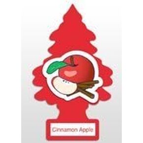 LITTLE TREES Car Air Freshener | Hanging Paper Tree for Home or Car | Cinnamon Apple | 10 Pack
