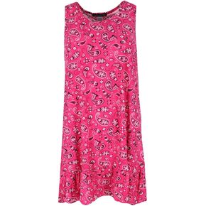 5 More Minutes Women's Paisley Sleeveless Sleep Gown in Saudi Arabia