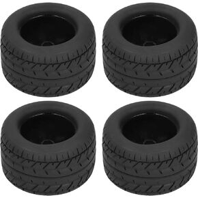 4PCS RC Tires RC Car Parts, 115mm 1/10 Scale RC Wheels Rim Tires Model Spare Parts Fit for ZD Racing Model RC Car Replacement Parts RC Car Tires RC Accessories