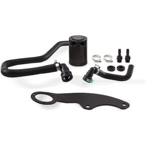Mishimoto Baffled Oil Catch Can Kit, PCV Side Compatible with Ford Mustang GT 2011-2014