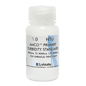 LaMotte 1480 Turbidity Standard (ISO and EPA) for 2020/TC-3000 Turbidity Meter, 0 NTU, 60 mL Volume