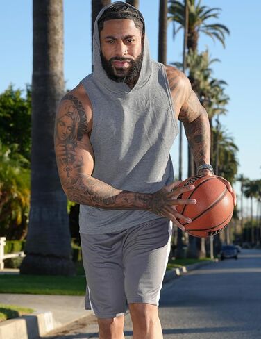 COOFANDY Mens Long Basketball Shorts Gym Athletic Workut Mesh Shorts with Pockets in Saudi Arabia
