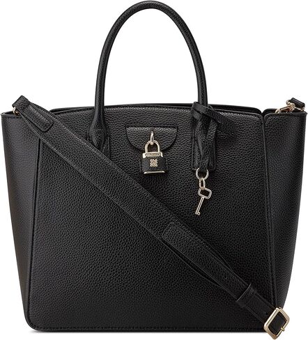 Nine West Shirin Elite Satchel, Black in Kuwait