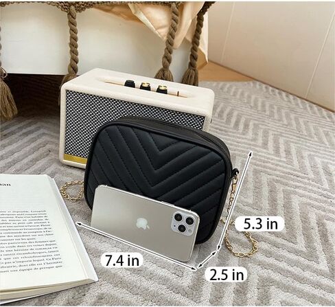 Crossbody Bags for Women Trendy Small Purse Shoulder Handbag Mini Satchel Camera Bag Snapshot Camera Pouch in Kuwait