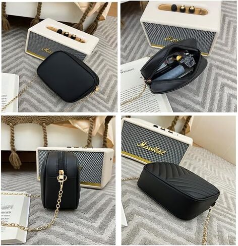 Crossbody Bags for Women Trendy Small Purse Shoulder Handbag Mini Satchel Camera Bag Snapshot Camera Pouch in Kuwait