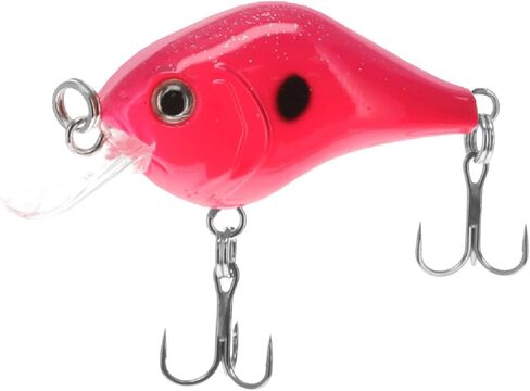 Bill Lewis Gnat Micro-Crankbait Lifelike Fishing Lure 1.5" Length 1/8 Oz with Mustad Triple Grip Hooks in Saudi Arabia