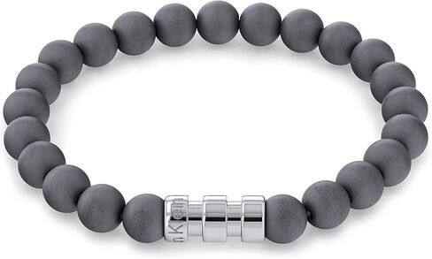 Calvin Klein Men's Bracelet Round Bead and Steel Metal Modern Design in Saudi Arabia