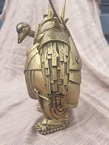 The Fifth Element Movie Souvenir - Mondoshawan Figure Statue,Caretakers of Both Four Elemental Stones,Resin Figurine Decoration for Home Office Bookshelf Desktop Decor Golden 9*8*18cm in Saudi Arabia