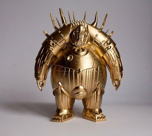 The Fifth Element Movie Souvenir - Mondoshawan Figure Statue,Caretakers of Both Four Elemental Stones,Resin Figurine Decoration for Home Office Bookshelf Desktop Decor Golden 9*8*18cm in Saudi Arabia