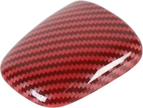 RT-TCZ for Durango Gear Shift Knob Cover Trim Red for Dodge Charger Challenger 2015 Up for Dodge Durango 2018 2019 2020 2021 2022 2023 Red Interior Accessories in Saudi Arabia