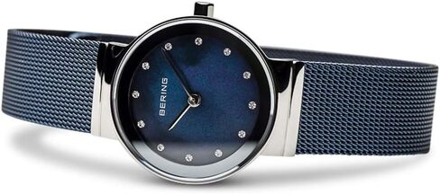 BERING Women's Quartz Movement Watch - Classic Collection with Stainless Steel and Sapphire Glass 10126-XXX in Kuwait
