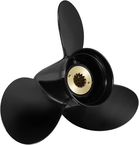 المروحة الخارجية للقارب من الألومنيوم OEM لمحركات الزئبق 30-70HP، 13 سنًا، RH in Kuwait