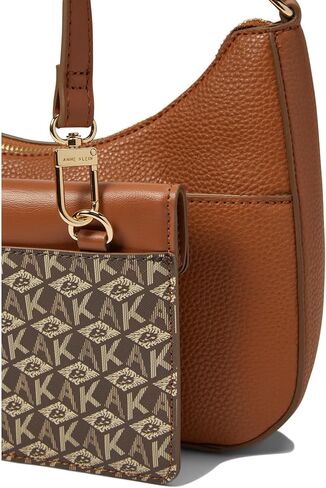 Anne Klein 2 for 1 Convertible Shoulder Bag with Detachable Pouch in Saudi Arabia