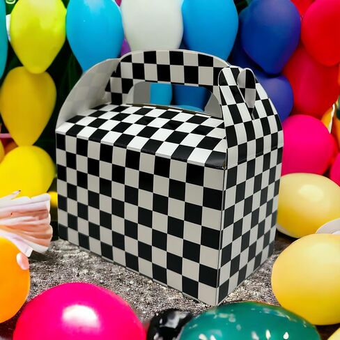 Oojami 24 Pack Treat Boxes Party Favor Boxes Paper Gift Boxes for Birthday Party Gable boxes (Yellow) in Saudi Arabia