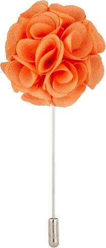 An KINGPiiN طية صدر السترة للرجال البدلة المصنوعة يدوياً باقة زهرة بروش البدلة مسمار، قميص ترصيع الملحقات الرجالية (الخوخ) in Kuwait