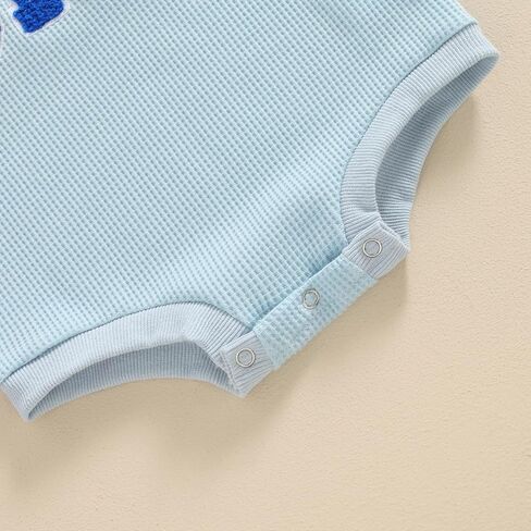 Muasaaluxi طفل رضيع فتاة صبي عيد ميلاد الزي ''واحد'' التطريز رومبير قطعة واحدة ارتداءها الهراء ملابس الصيف in Kuwait