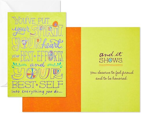 Hallmark Mahogany Pack of 2 Congratulations Cards (Your Best Self) in Saudi Arabia