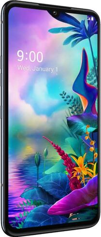 LG G8X ThinQ Smartphone, 128GB, 6.4", WIFI + GSM Unlocked - Aurora Black (Renewed) in Saudi Arabia