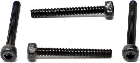 iexcell 100 Pcs M3 x 30/35/40/45/50 Alloy Steel 12.9 Grade Hex Socket Head Cap Screws Bolts Assortment Kit, Black Oxide Finish in Saudi Arabia