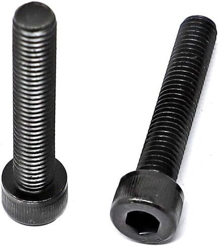 iexcell 100 Pcs M3 x 30/35/40/45/50 Alloy Steel 12.9 Grade Hex Socket Head Cap Screws Bolts Assortment Kit, Black Oxide Finish in Saudi Arabia