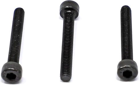 iexcell 100 Pcs M3 x 30/35/40/45/50 Alloy Steel 12.9 Grade Hex Socket Head Cap Screws Bolts Assortment Kit, Black Oxide Finish in Saudi Arabia