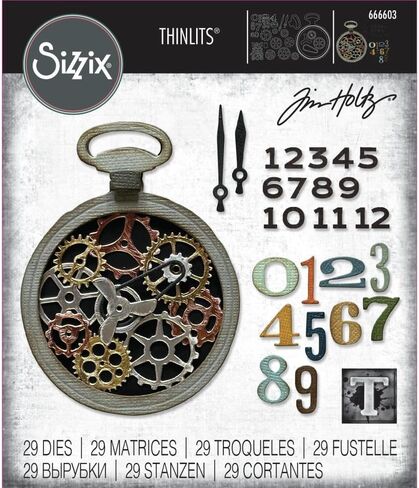 ساعة Generic Tim Holtz Vault Watch Gears Sizzix Thinlit Die in Kuwait