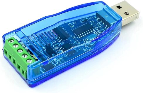 محول محول JZK USB إلى RS485 مع شريحة CH340، متوافق مع أنظمة التشغيل Windows 10 و8 و7 وXP وVista وLinux وMac OS in Saudi Arabia