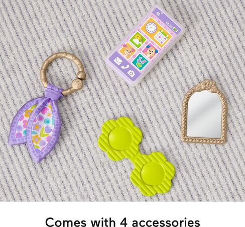 Fisher-Price Baby & Toddler Toy Laugh & Learn Going Places Learning Purse Interactive Bag & 4 Accessories for Ages 6+ Months in Saudi Arabia