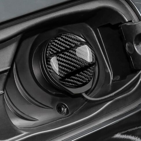 AIRSPEED for Audi Universal Gas Tank Door Sticker Fuel Tank Cap Cover Carbon Fiber Trim Molding Sticker for Audi A3 A4 A5 A8 Q3 Q5 Q7 S4 S5 Q5 RS6 in Saudi Arabia