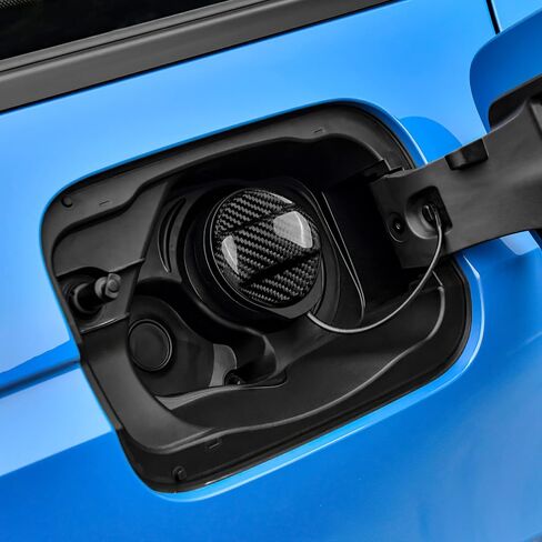 AIRSPEED for Audi Universal Gas Tank Door Sticker Fuel Tank Cap Cover Carbon Fiber Trim Molding Sticker for Audi A3 A4 A5 A8 Q3 Q5 Q7 S4 S5 Q5 RS6 in Saudi Arabia