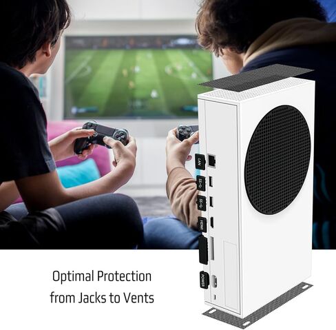 TNP Dust Cover for Xbox Series S - Protective Nets and Silicone Jack Stopper Dust Proof Kit, Guard Against Dust & Scratches - Port Covers for Xbox Series S Console in Saudi Arabia