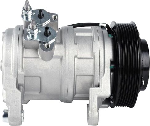 Autoround Air Conditioner AC Compressor with Clutch Compatible with Dodge Ram 1500 2500 3500 2003-2008, Ram 4000 2005-2008, V8 5.7L in Saudi Arabia