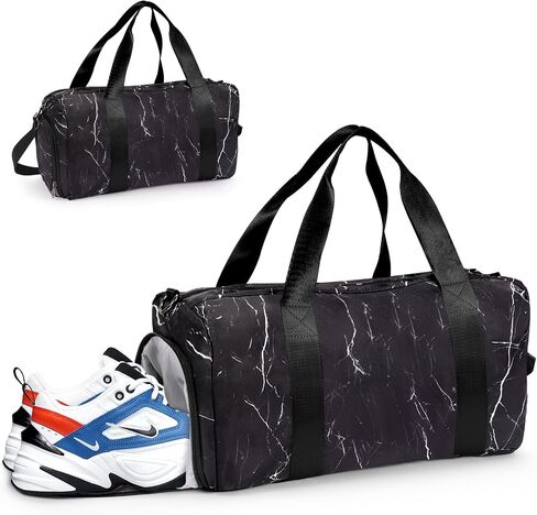 Gym Bag Womens Mens with Shoes Compartment and Wet Pocket Travel Duffel Bag Fitness Workout Sports with 9 Compartments Including Water Resistant Pouch For Plane Swimming Yoga Weekend Business Trip in Saudi Arabia
