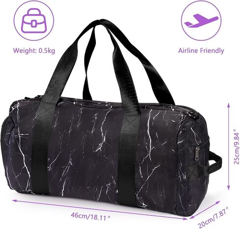 Gym Bag Womens Mens with Shoes Compartment and Wet Pocket Travel Duffel Bag Fitness Workout Sports with 9 Compartments Including Water Resistant Pouch For Plane Swimming Yoga Weekend Business Trip in Saudi Arabia