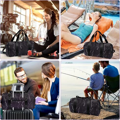 Gym Bag Womens Mens with Shoes Compartment and Wet Pocket Travel Duffel Bag Fitness Workout Sports with 9 Compartments Including Water Resistant Pouch For Plane Swimming Yoga Weekend Business Trip in Saudi Arabia