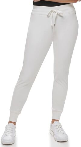 Calvin Klein Women's Misses Comfortable Jogger Everyday Velour Drawstring Pant in Saudi Arabia