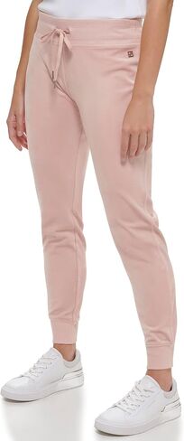 Calvin Klein Women's Misses Comfortable Jogger Everyday Velour Drawstring Pant in Saudi Arabia