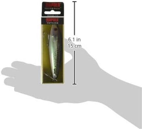 طعم صيد السمك Rapala Saltwater Skitter Walk 11، مقاس 11.43 سم، فضي ثلاثي الأبعاد in Saudi Arabia
