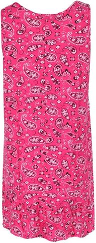 5 More Minutes Women's Paisley Sleeveless Sleep Gown in Saudi Arabia
