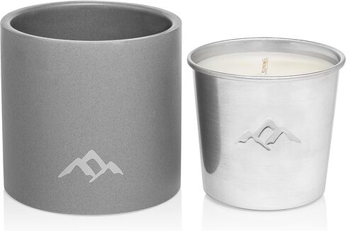Murphy's Naturals Refillable Mosquito Repellent Candle | White | DEET Free | Plant Based Essential Oils | Soywax, Beeswax Blend | One 9oz Candle Included in Saudi Arabia