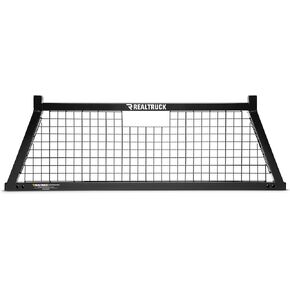 RealTruck Backrack Safety Rack Frame Only | Black, No Drill | 10600 | Fits 2015-2024 Chevrolet/GMC Colorado/Canyon; 2019-2024 Ford Ranger