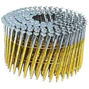 Metabo HPT 12221HPT Full Round Head Brite Basic Wire Coil Framing Nails 2-3/8" x .113 SM | 5000 Count