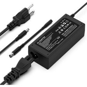 65W 45W Laptop Charger for Dell,Fit for Dell Inspiron 11/13/14/15/17 3000 5000 7000 5559 5558 5368 5100 7506 1545,(UL Safety Certified),Round Power Connector（7.4mm * 4.5mm