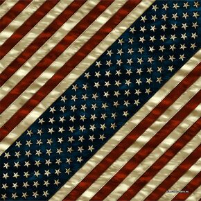 Hot Leathers BAB1078 Vintage American Flag Bandana